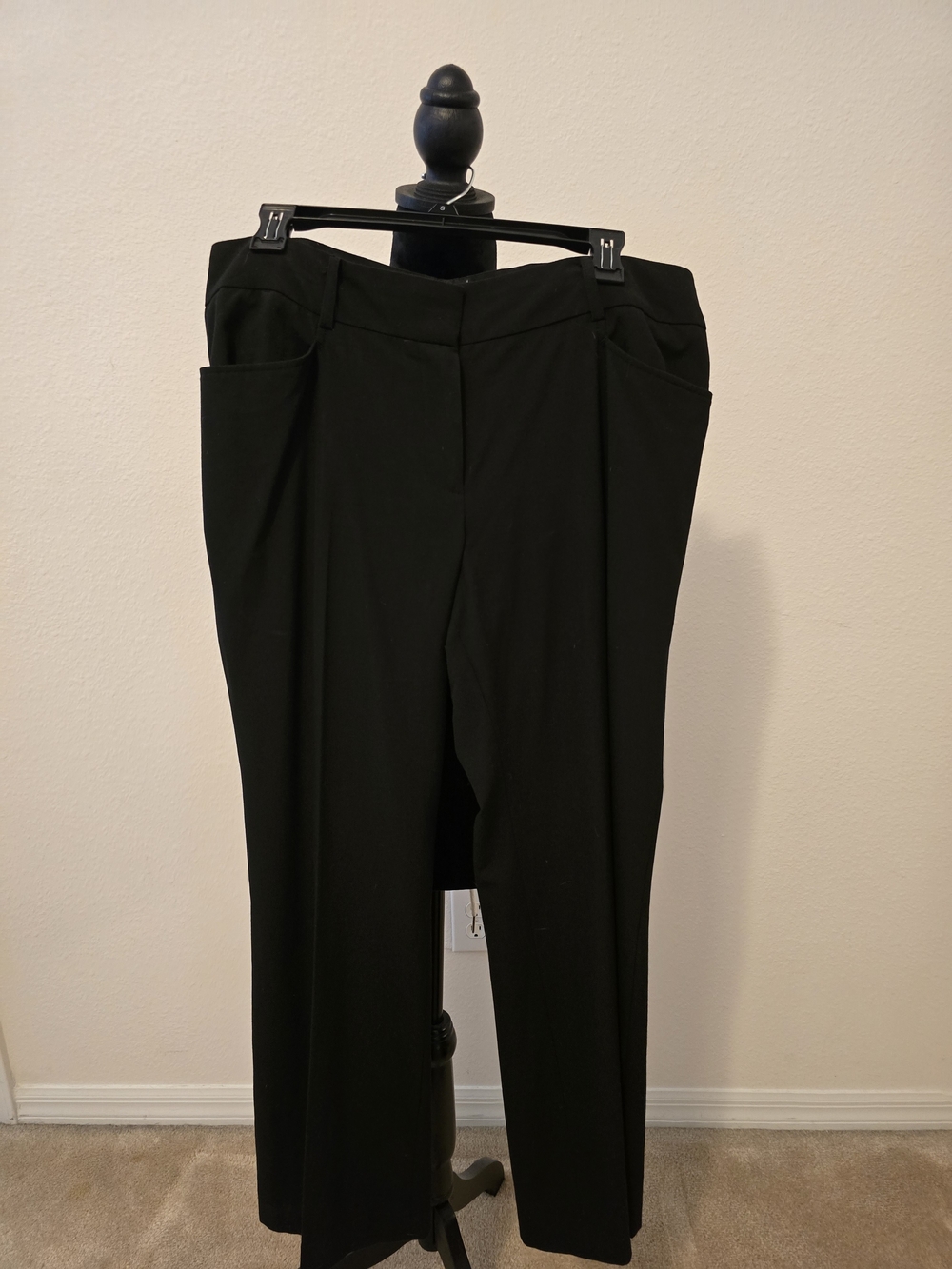 MICHAEL Michael Kors Black Ladies Dress Pants - Straight Leg